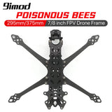 7" Carbon Fiber Frame Kit FPV Freestyle Quadcopter Frame Wheelbase 295mm Arm 5mm
