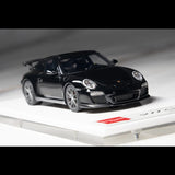 MakeUp 1:43 Porsche 911 997.2 GT3 2010 Black Diecast Car Model Collection EM602N