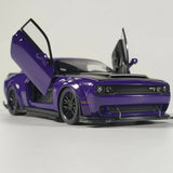 1:32 Dodge Charger Challenger Hellcat Redeye Alloy Model Car Toy Diecasts Castin