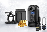 4K WiFi Sports Mini Camera 128GB Waterproof Action Cam Open Box
