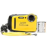 FUJIFILM XP130 Yellow Waterproof Digital Camera Tested Great Condition