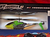 SYMA Sky Thunder RC Thunder Boltt S5 Indoor Helicopter Grn/yellow/black w/light