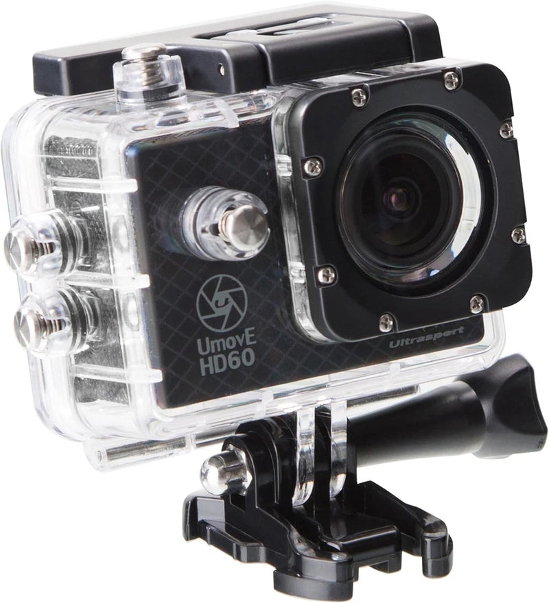 Ultrasport UmovE HD60 1080p Action Camera with accessories. NEW inc 16GB MicroSD