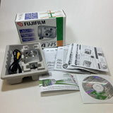 Fujifilm FinePix A345 4.1MP Silver Digital Camera LCD Screen *No SD Card, Tested