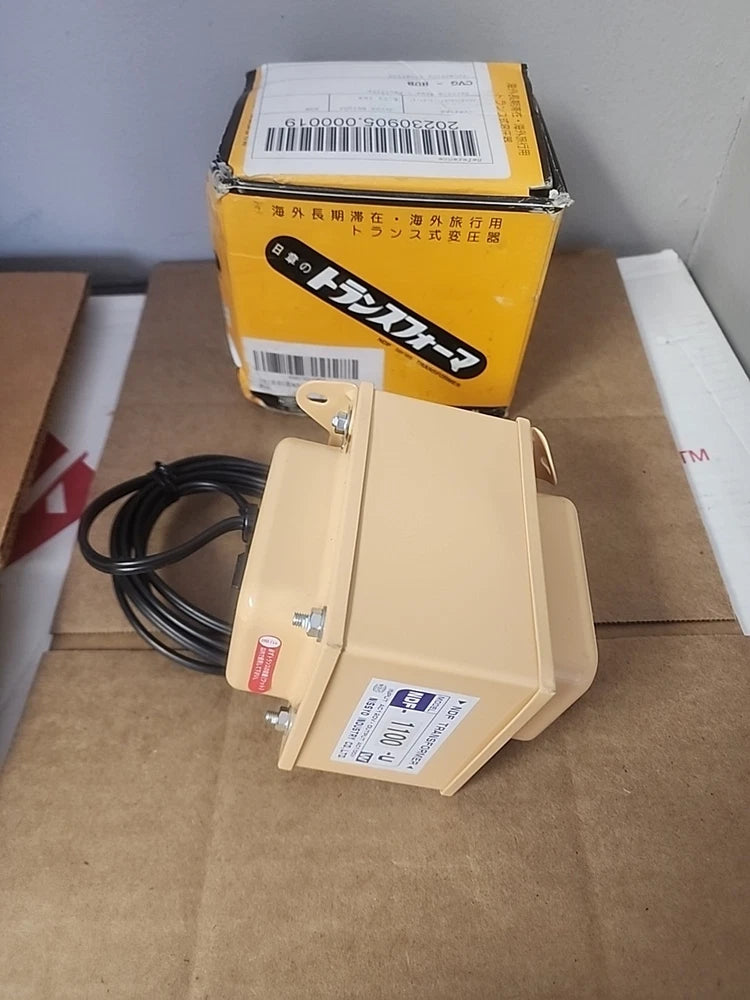 NISSYO INDUSTRY NDF-1100U Input voltage AC110-130 Capacity 1100W 50/60Hz A plug