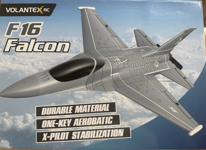 VolantexRC F16 Falcon RC Airplane RTF 4CH 2.4GHz X-Pilot Stabilized NEW
