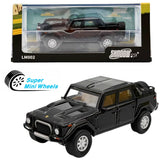 Shadow Pro 1:64 Lamborghini LM002 Black - Diecast Model