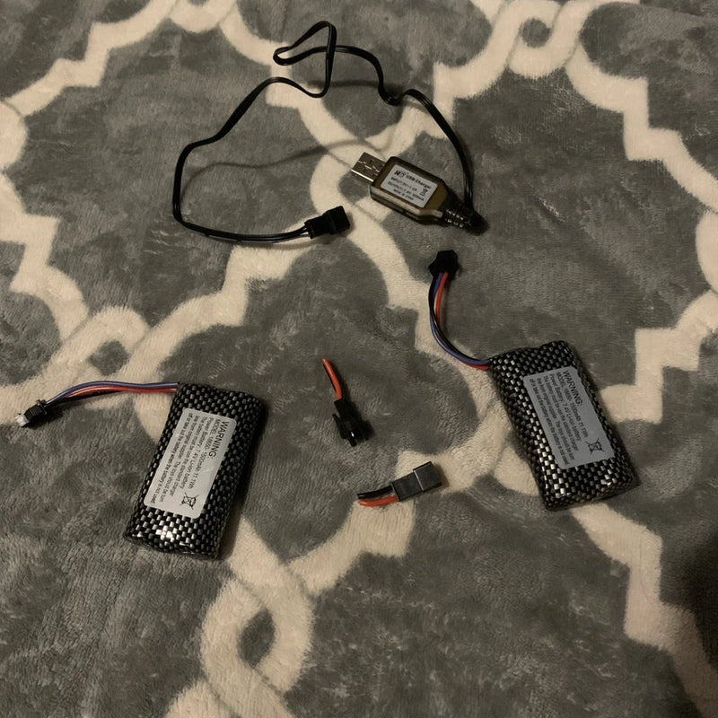 2s Li-ion Batteries And Charger Battery