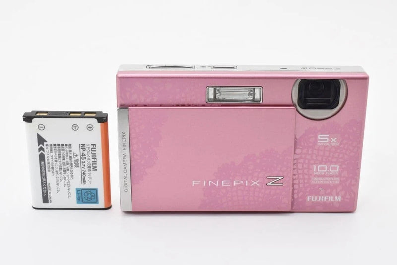 FUJIFILM FinePix Z250 fd Pink Compact Digital Camera Tested Working Japan