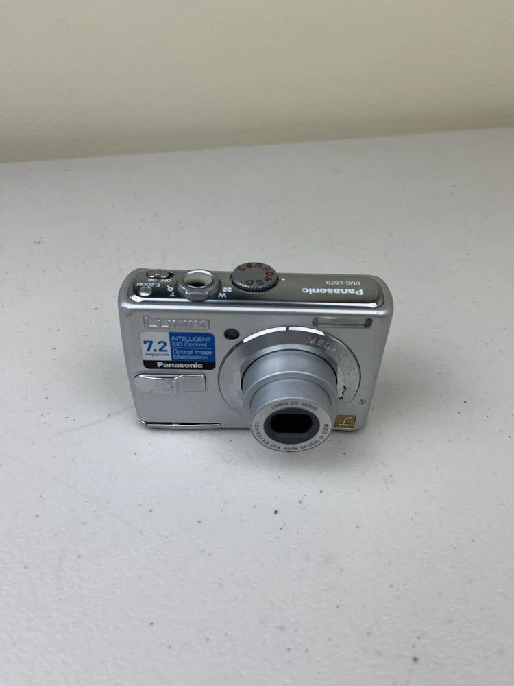 Panasonic LUMIX DMC-LS70 7.2MP Digital Camera For Parts