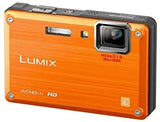 Panasonic Lumix Waterproof Digital Camera FT1 Sunrise Orange From Japan