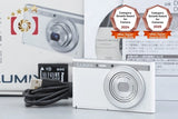 Panasonic LUMIX DMC-XS1 White 16.1 MP Digital Camera [Japanese Language Only]