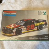 DAVEY ALLISON Monogram 1:24 Havoline Ford Thunderbird Racing Car Model Kit