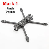 Mark4 7 inch 295mm 5mm Arm Frame 3K Carbon Fiber For 7