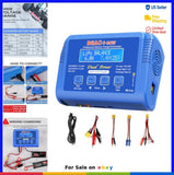 RC Battery Charger 80W 6A Balance LiPo LiFe Li-ion NiMH NiCD for Car Boat Drone Battery