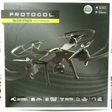 Protocol Galileo Stealth Quadcopter Drone with Camera - Ready-to-Fly - Black