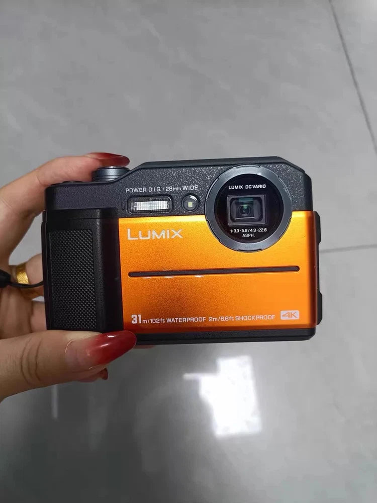 Panasonic Lumix DC-TS7 (DC-FT7) waterproof Digital camera Orange 20MP