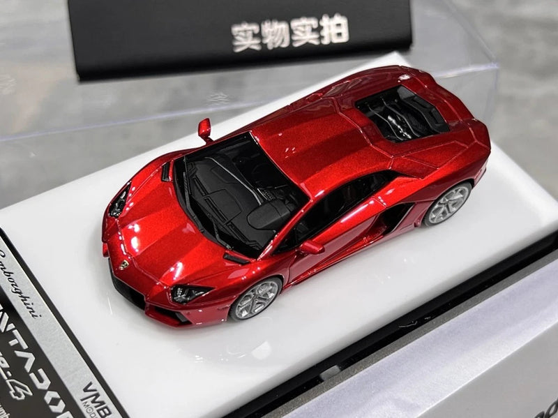 VMB 1:64 Red Aventador LP700-4 Sports Model Diecast Resin Car