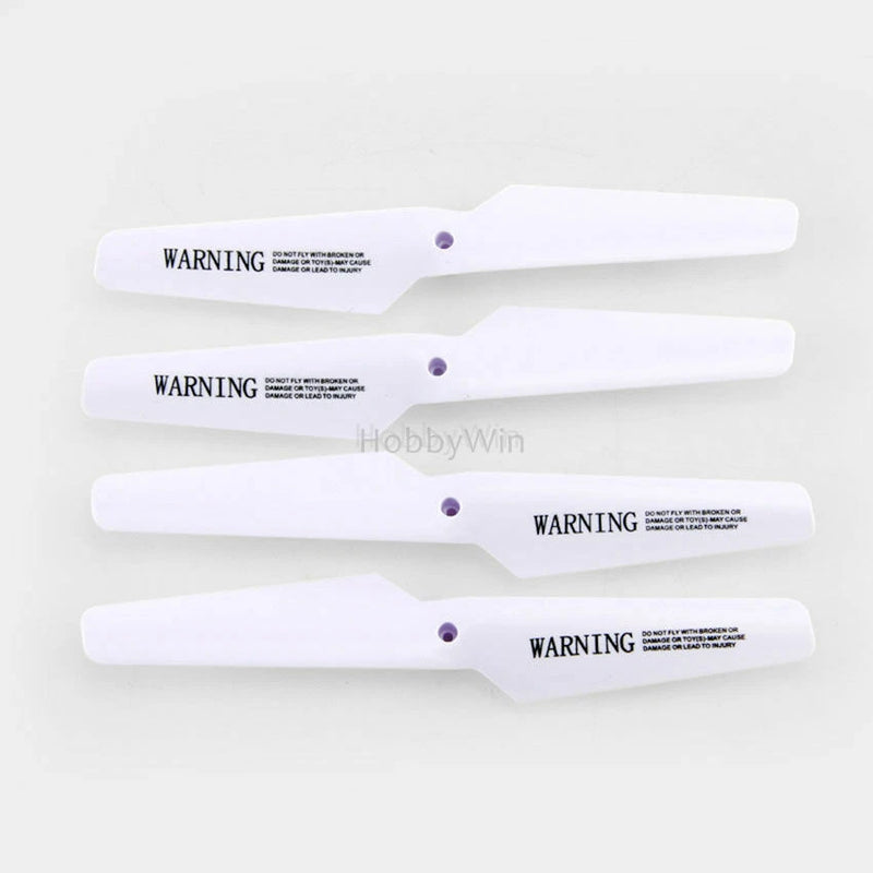 HR SH5 spare blades white 4pcs for RC FPV Drone Quadcopter Multirotor propeller