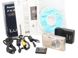 Panasonic LUMIX DMC-FX40 Gold Digital Camera Japanese Language Only From Japan