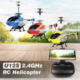 RC Helicopter 2.4G Cheerwing U12S FPV Wifi Remote Control  Drone Toy For Kids US