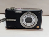 Panasonic Lumix DMC-F3 12.0 MP Digital Camera Black No Battery/Charger untested