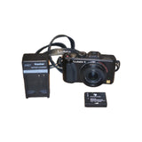 Panasonic Lumix DMC-LX5 10.1 MP Digital Camera w/Battery, Charger & 8GB TESTED