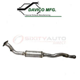 Davico Center Catalytic Converter for 1995-1997 Volvo 850 2.4L L5 - Exhaust  rc Converter