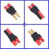HXT 3.5mm Male/Female PIN to 4mm Bullet Battery Charger Converter RC Truck Boat Converter