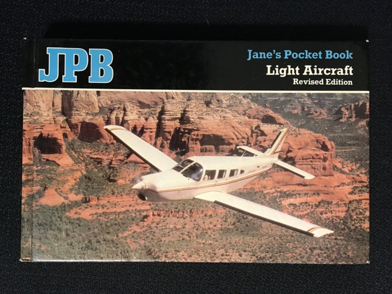 Jane's Pocket Book LIGHT AIRCRAFT Airplanes Revised Edition 1982 Hardcover HC VG