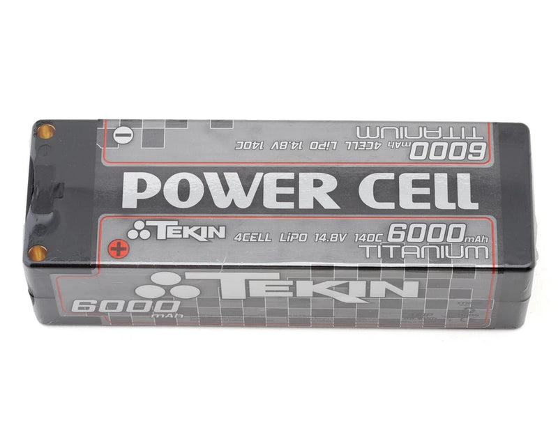 Tekin Titanium Power Cell 4S LCG Brick LiPo Battery 140C (14.8V/6000mAh) Battery