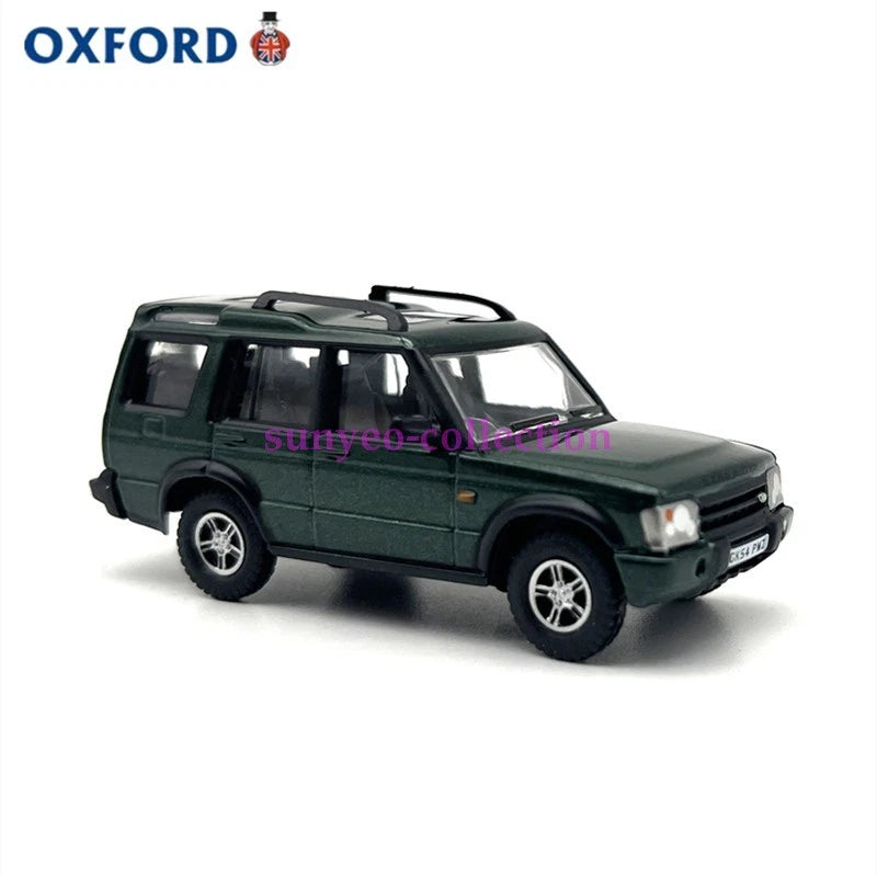 Discovery 2 SUV Die-Cast Model 1:76 Scale Green Alloy Collectible 4x4