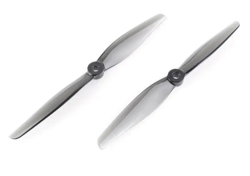 HQProp two-blade FPV drone propeller with hub, gray blades