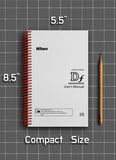 Nikon Df ?? User Manual Owners Guide Reference ?? 394 Pages ?? Half Size 5.5x8.5