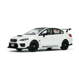 1:64 Scale Subaru WRX STI S208 White Diecast Model Car Collection Gift Children