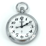 Working SEIKO 7550 0010 Quartz QZ Battery Type 1979 Model White Dial Stainless S Battery