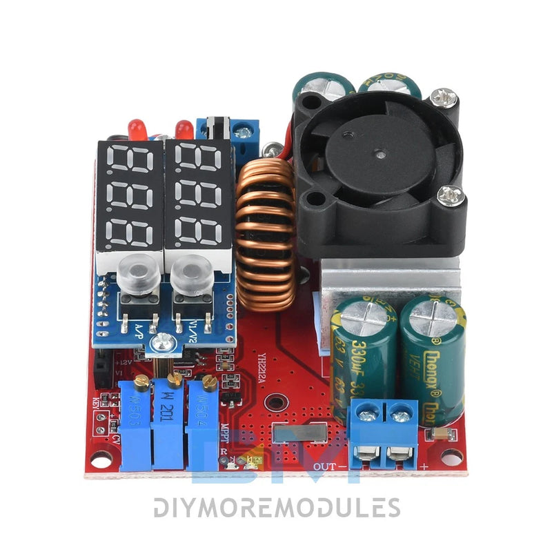 DC 6-50V 15A MPPT Solar Boost Charging Module Adjustable Step-up Booster Module