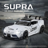 1:22  SUPRA Racing Car Model Alloy Diecasts & Toy Vehicles Toy Sound Light