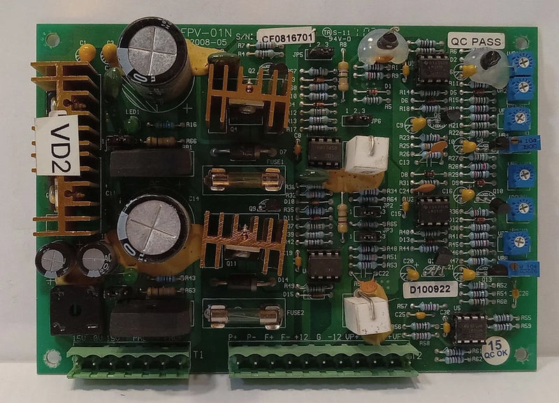 1 USED UNBRANDED CIRCUIT BOARD FPV-01N AMPLIFIER BOARD ***MAKE OFFER***