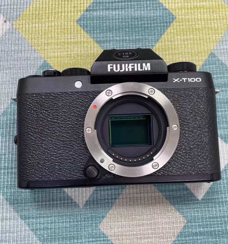 Fujifilm X-T100 24.2MP Mirrorless Digital Camera -Body ONLY - Silver / Black