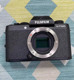 Fujifilm X-T100 24.2MP Mirrorless Digital Camera -Body ONLY - Silver / Black