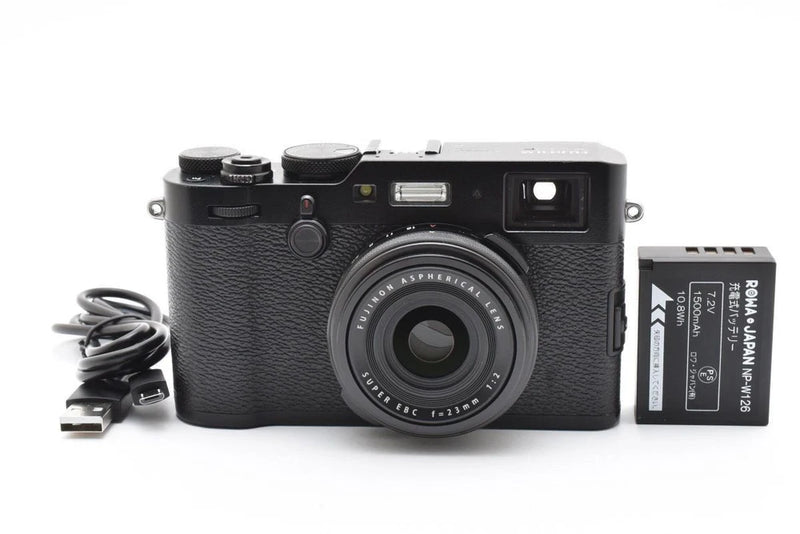 FUJIFILM X100F Black Working