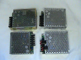 4 USED 5 VOLT DC POWER SUPPLIES RS-9-5/A    RS-8-5/A    K25A-5  85-132 VAC INPUT