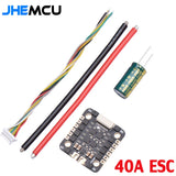 JHEMCU EM40A 4in1 ESC 40A Bluejay 2-6S DShot600 for RC FPV Racing Drone