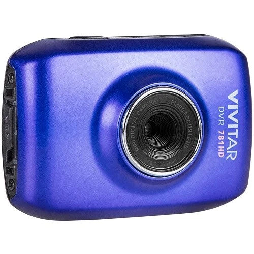 Vivitar DVR781HD-BLU 5.1MP Action Camcorder 720p Blue