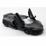 1/36 McLaren 600LT Model Toy Car Diecast Toy Vehicle Boys Toys Kids Gifts Black