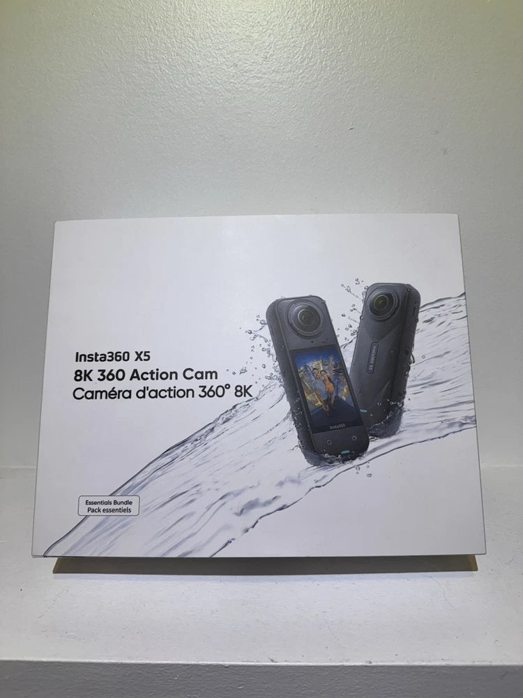 Insta360 X5 8K Action Video Camera Essentials Bundle **SEALED**