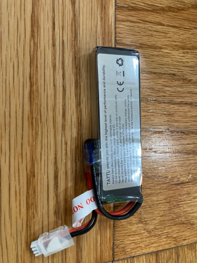 Tattu 2700mAh 7.4v Lipo Battery 10c Battery