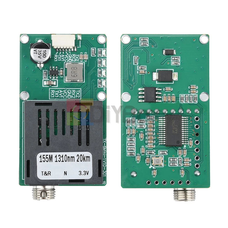 TTL Optical Transceiver Module TTL to Fiber Module FC RX/AV/VCC/GND for Drone