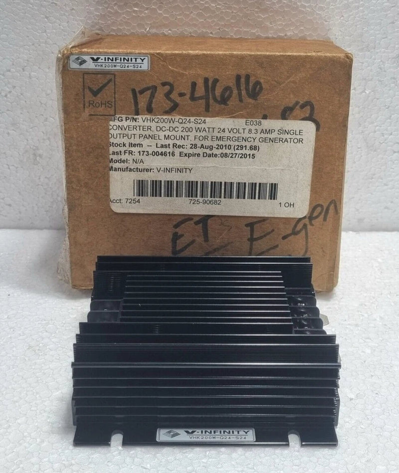 V-INFINITY VHK200W-Q24-S24 Converter DC-DC 200 WATT